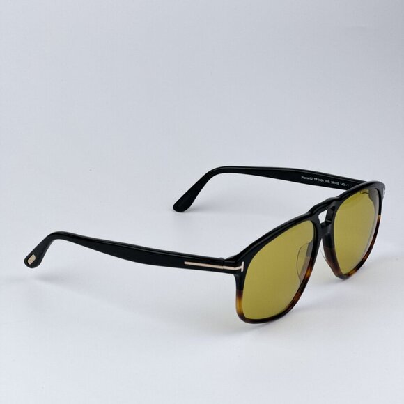 Tom Ford FT1000/S 05E PIERRE-02 BRAND NEW Sunglasses Black Brown Square Unisex - Picture 5 of 9